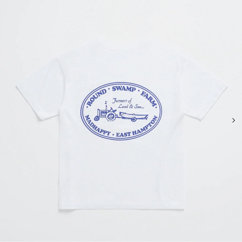 MADHAPPY x ROUND SWAMP FARM TSHIRT size S